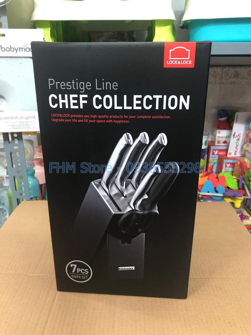 Bộ dao 7 món Lock&Lock Chef Collection CKK301
