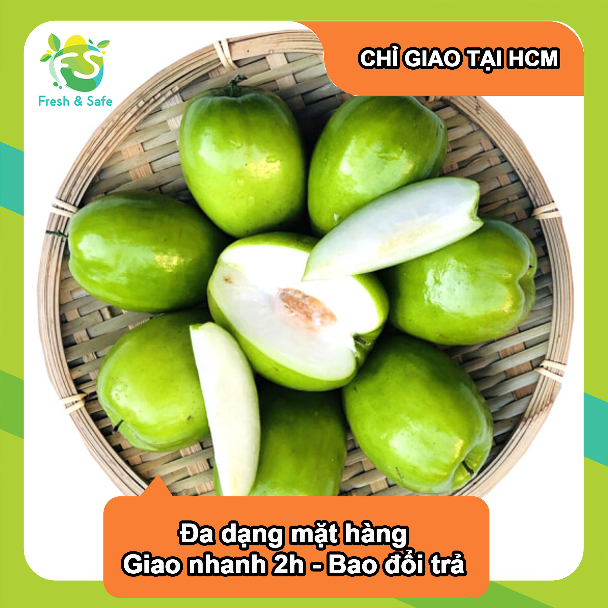 [Chỉ Giao HCM] Táo Xanh Ninh Thuận - 1kg