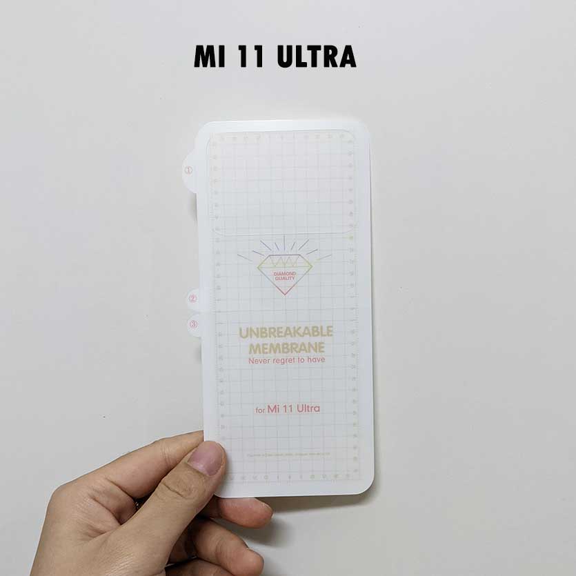 Dán PPF chống xước mặt sau Xiaomi Mi 11 Ultra