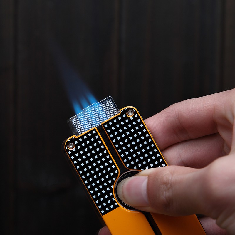 Hột Quẹt Bật Lửa Khò 3 Tia Lửa COB-58 Tích Hợp  Cho