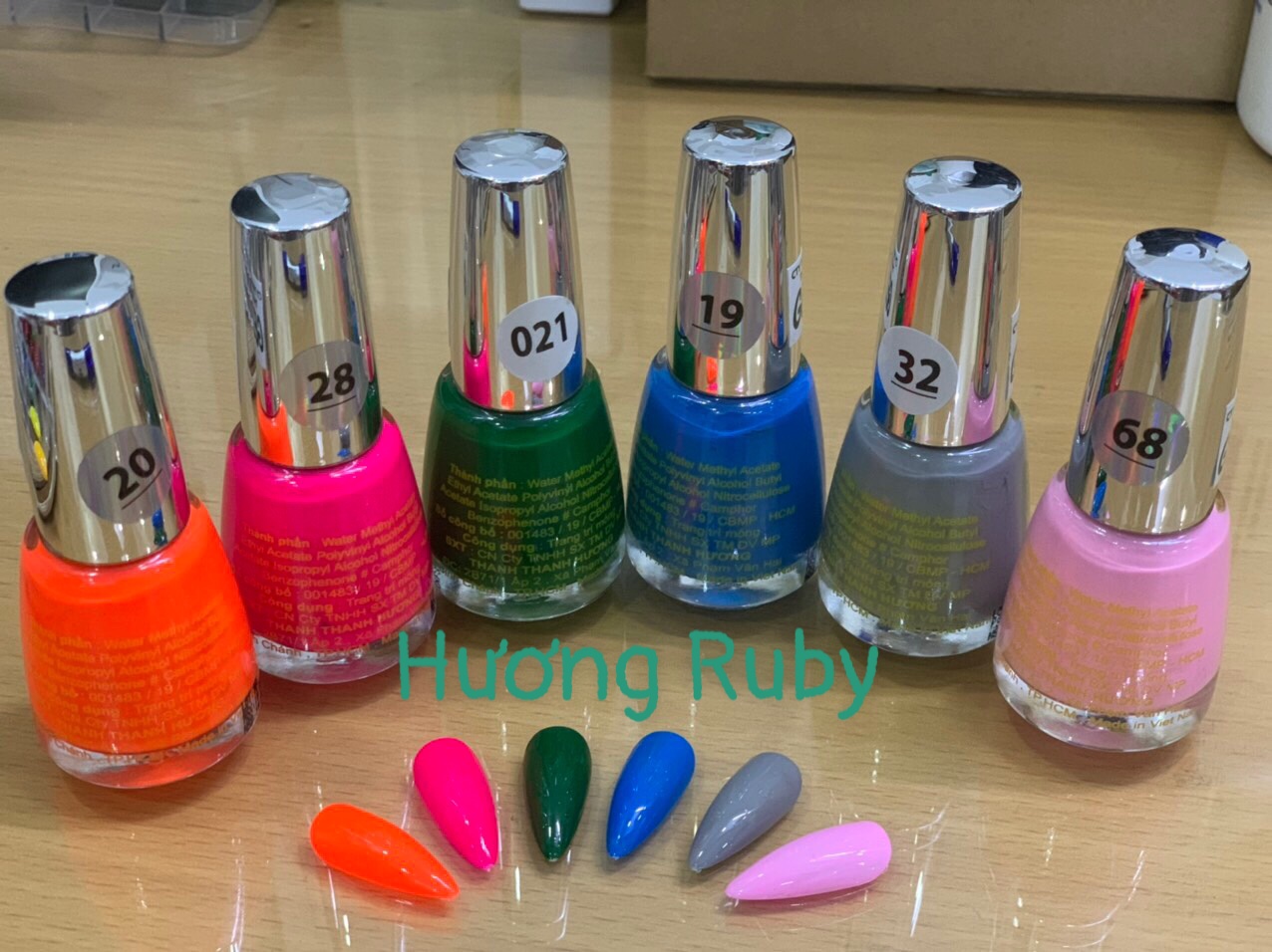 Sơn Gel lạnh không cần hơ đèn