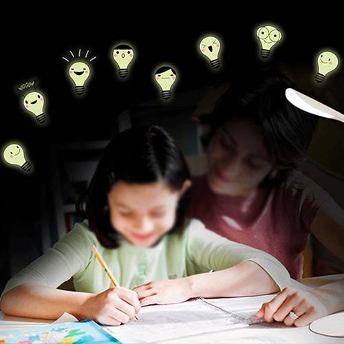 [HCM]Decal dán tường dạ quang - bóng đèn vui vẻ