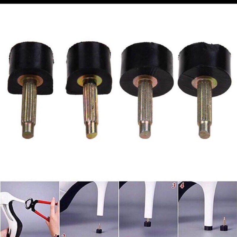 Nút gót giày cao gót 2 màu TT58 (1 cặp)
