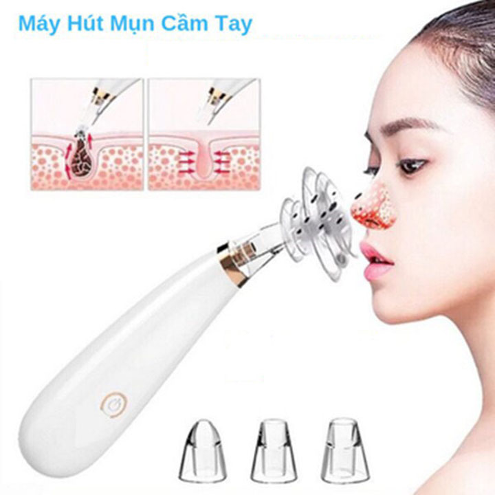 Máy hút mụn mini-Máy hút mụn cầm tay tiện lợi-Dụng cụ lấy mụn