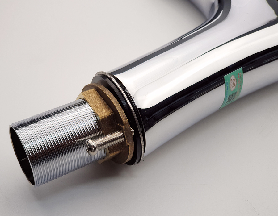 (Có Video) Vòi lavabo nóng lạnh Đồng mạ Chrome Eurolife EL-ROS 02 (Trắng bạc)
