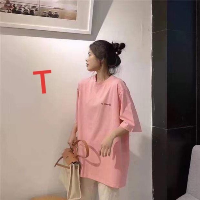 Áo phông Noplaying chữ ngực DTR0320