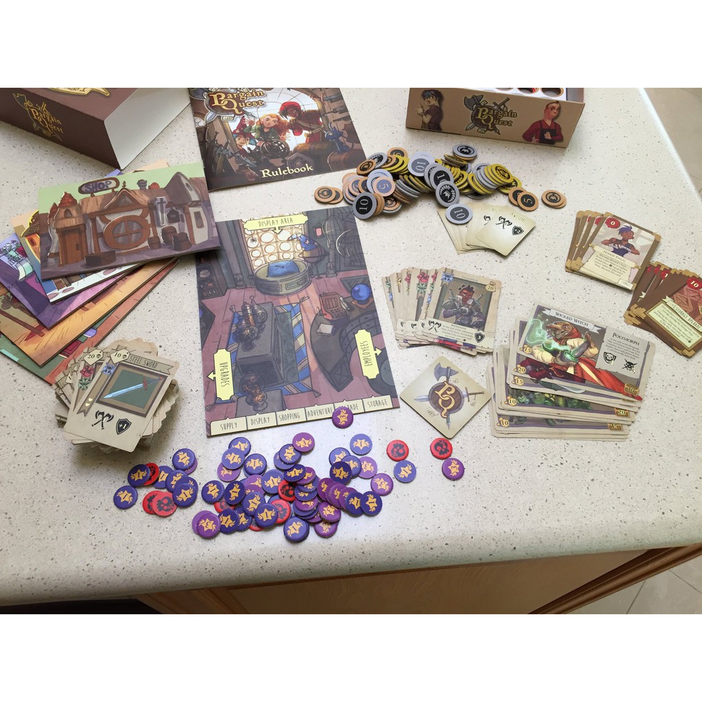 [HCM][US] Bargain Quest - Trò Chơi Board Game
