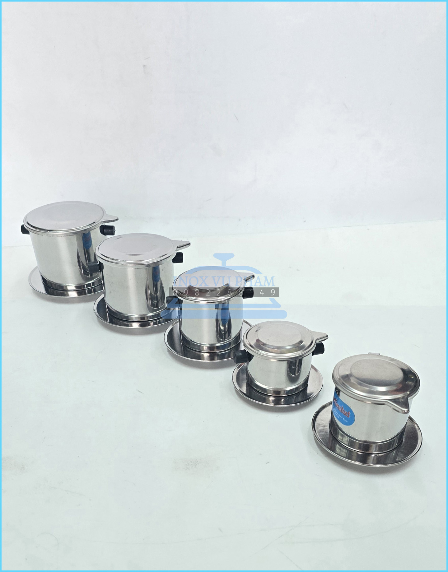 Phin inox pha cafe đủ size