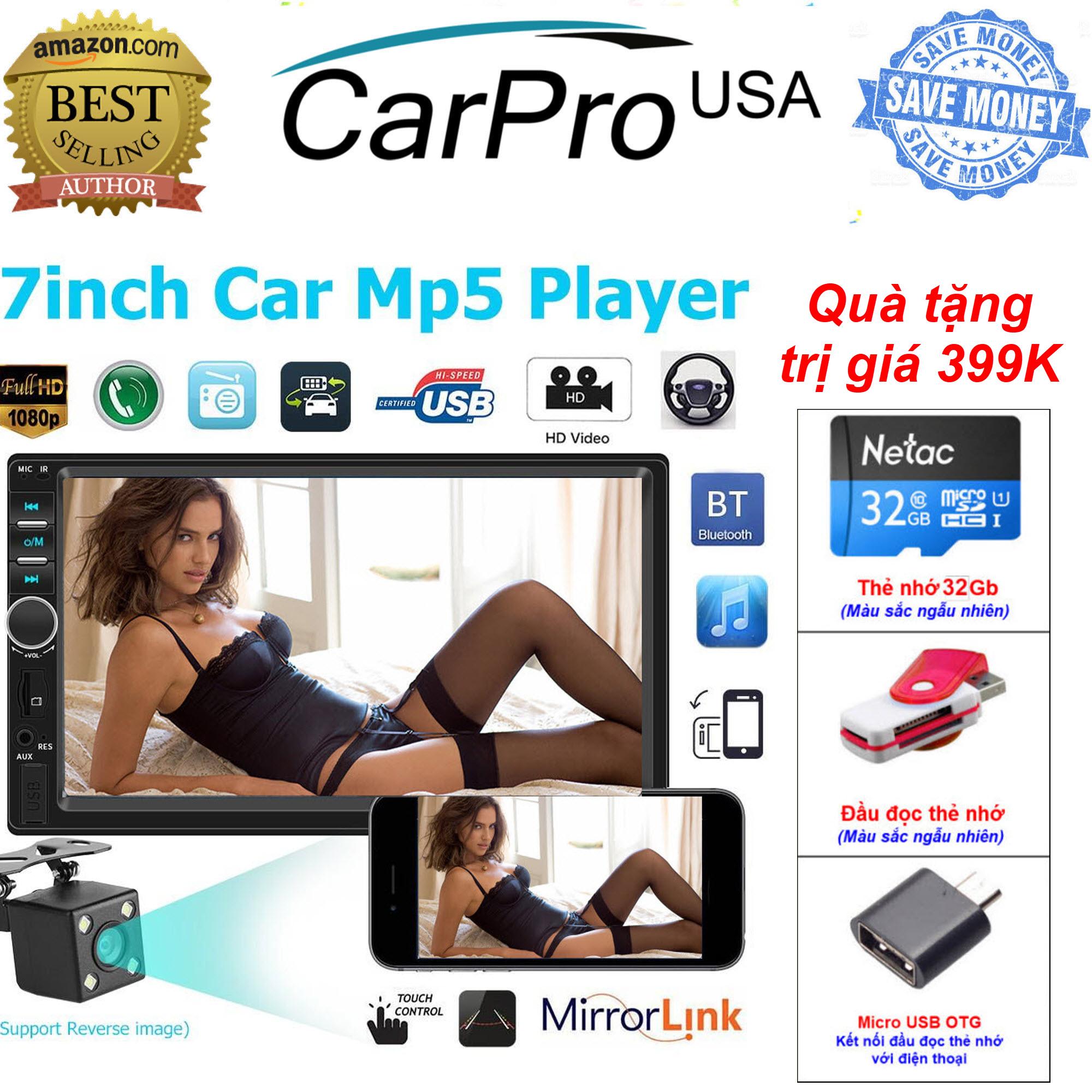 Quà Tặng Trị Giá 399K-7018B LCD Xe Ô Tô Video 7 inch Màn Hình Cảm Ứng Đa Phương Tiện MP5 Kết Nối USB FM Bluetooth-Đầu phát nhạc Mp5 Cảm Ứng 7in HD Bluetooth 7018B-Màn hình cảm ứng 7018B 2 Din 7" HD Âm thanh Âm thanh nổi Bluetooth Xe hơi MP5 Player