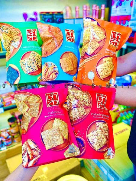 CƠM CHÁY CHÀ BÔNG CHAO-SUA TÚI 90GR - THÁI LAN
