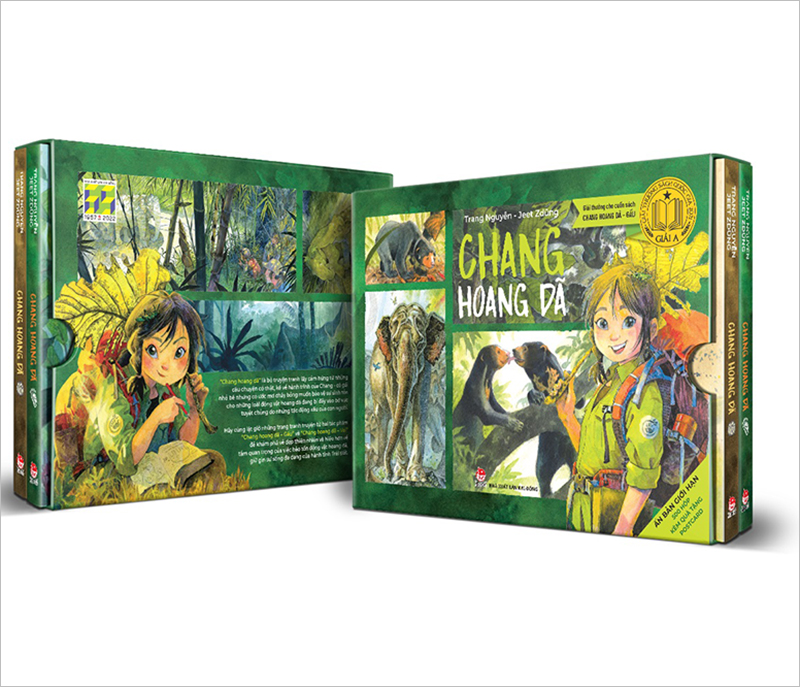 Kim Đồng - Boxset Chang hoang dã - Voi + Gấu (2 quyển)