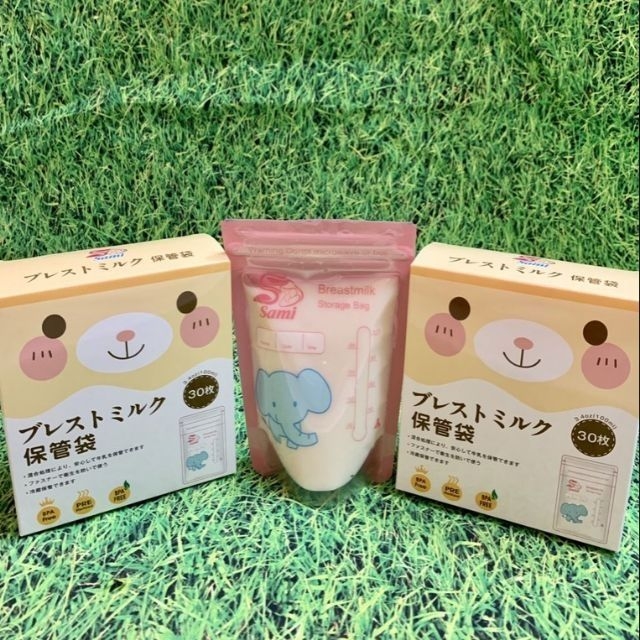 Hộp 30 Túi Trữ Sữa Sami Nhật Bản 100ML