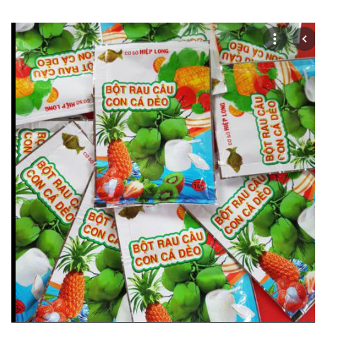 Bột rau câu con cá dẻo Hiệp Long 10g
