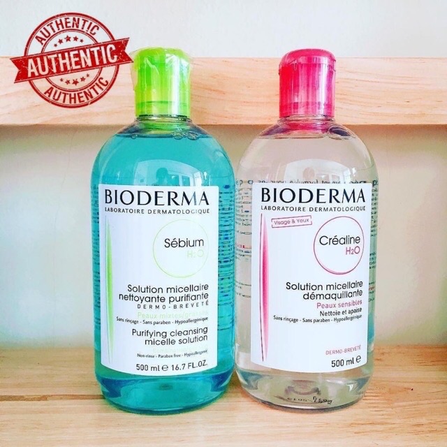 (Mẫu mới) _ Nước Tẩy trang Bioderma Pháp, 500ml