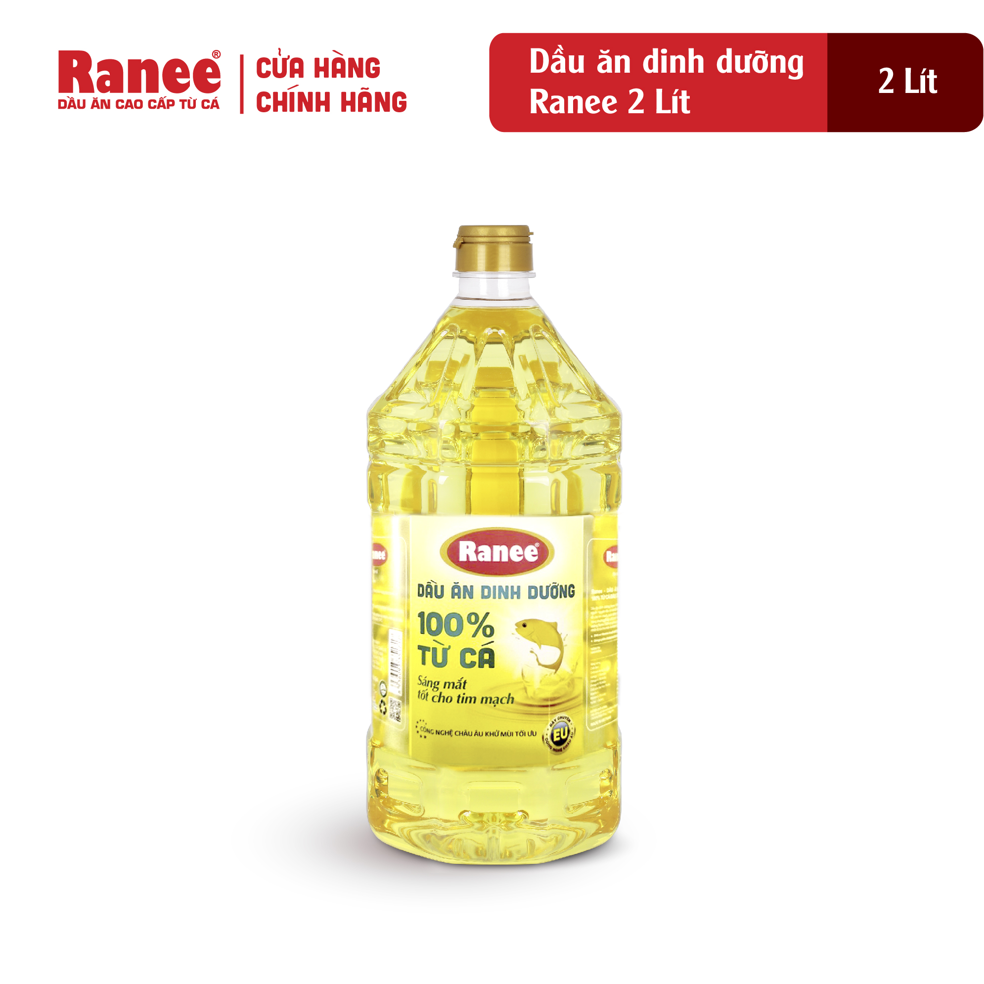 Dầu ăn dinh dưỡng Ranee 2 ít