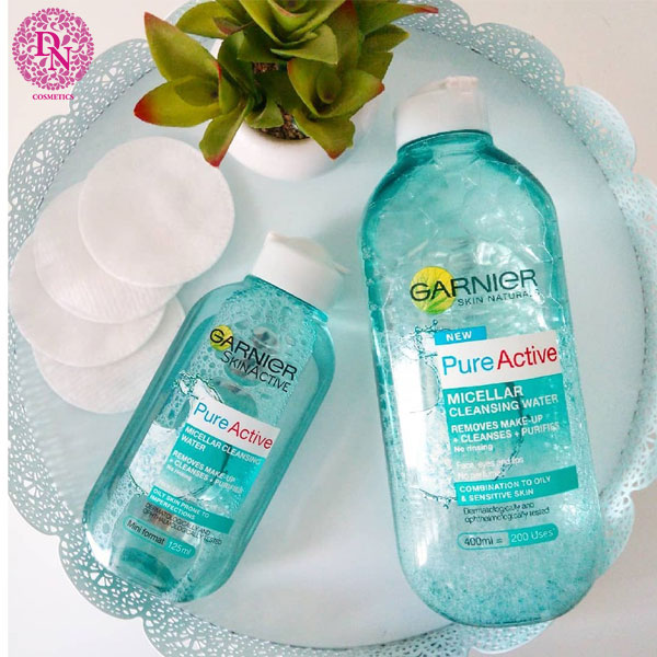 Tẩy trang Garnier 400ml (xanh dương)