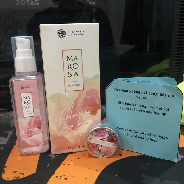 Sữa rửa mặt marosa - laco