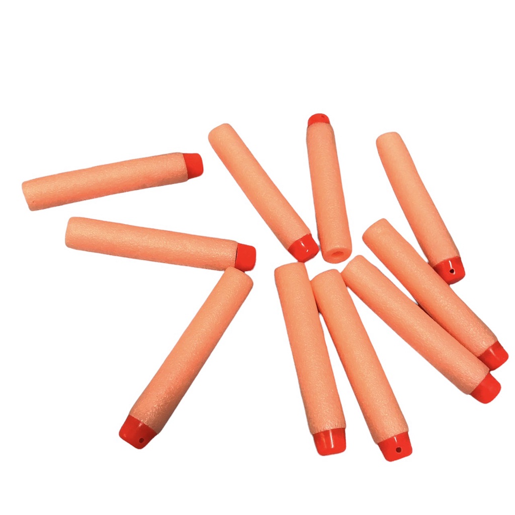 Set 100 que xốp mềm 7.1*1.3cm cho đồ chơi trẻ em