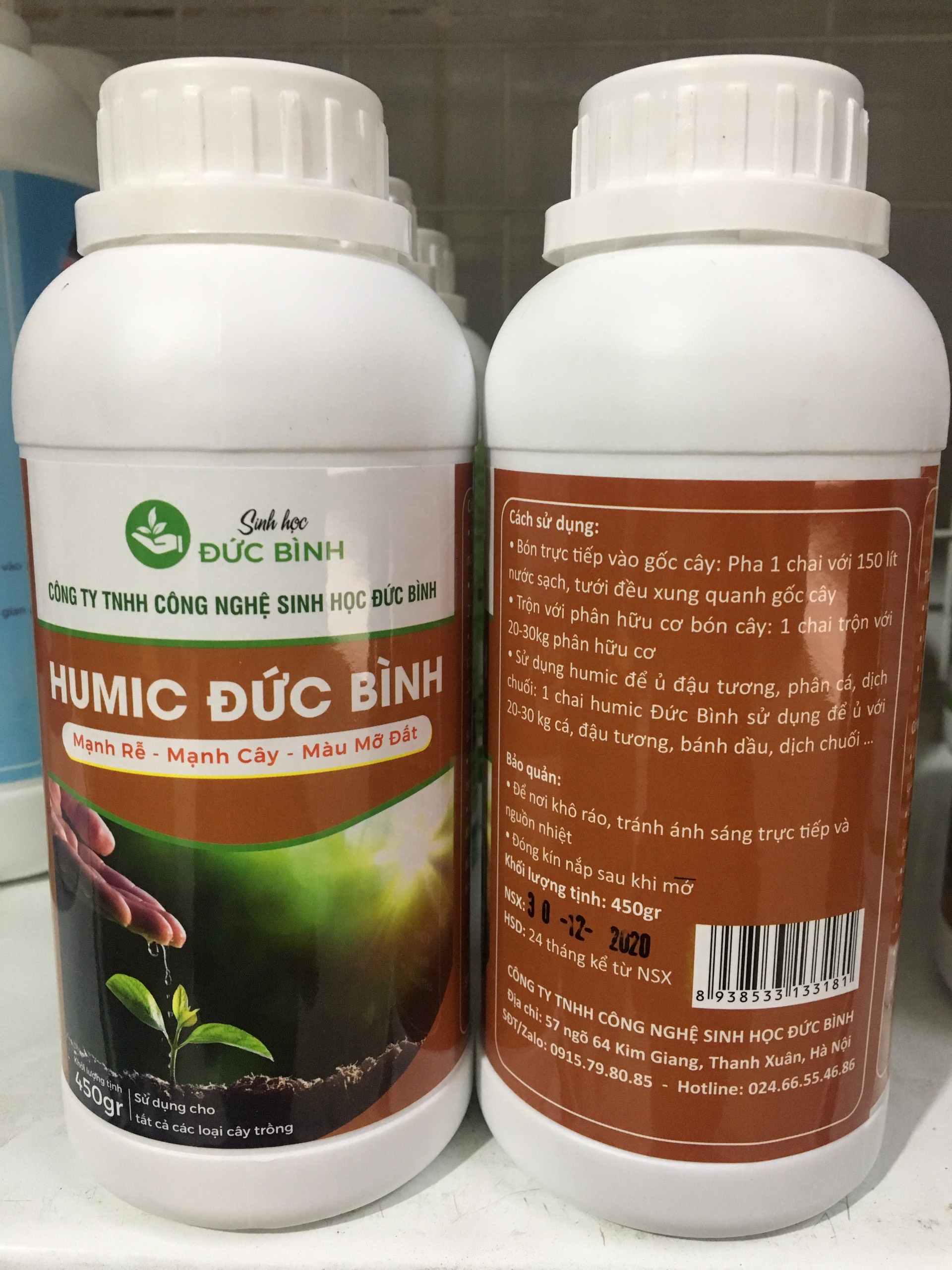 Humic Đức Bình Tốt Rễ, Mạnh Cây, Cải Tạo Đất