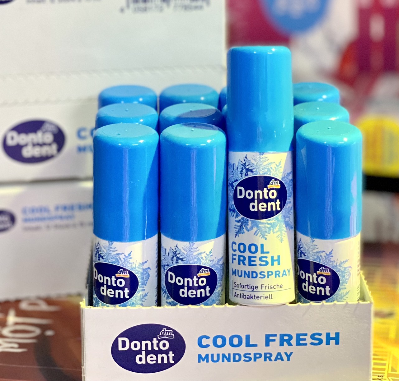 XỊT THƠM MIỆNG DONTODENT MUNDSPRAY COOL FRESH-15ML (ĐỨC)