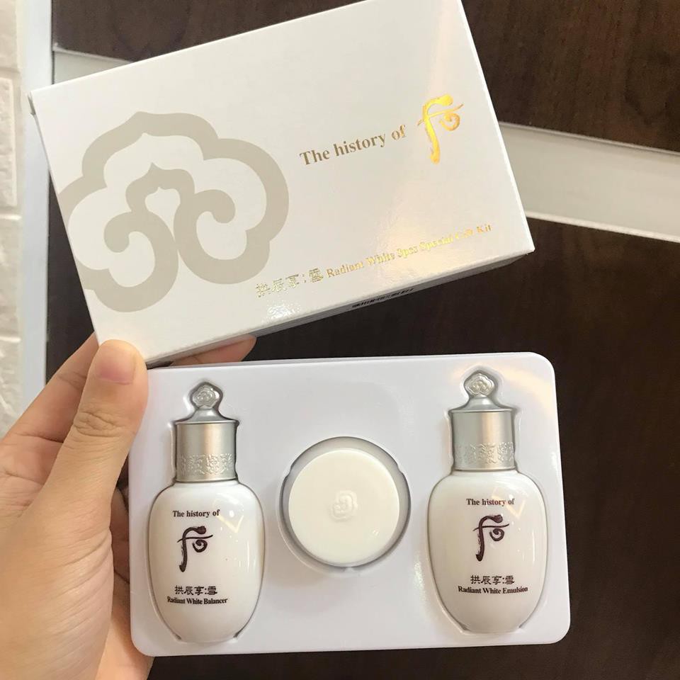 Set Mini Whoo Radiant Dành Cho Da Nám