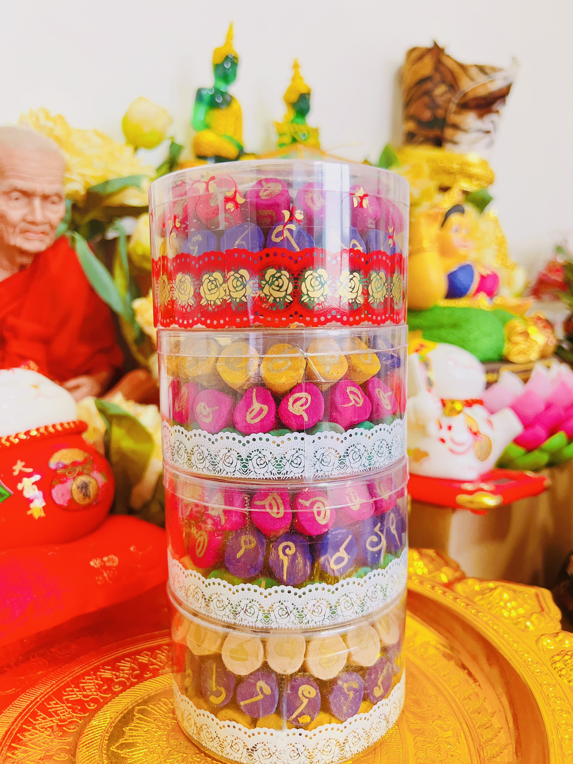 Nhang Trầm Nụ Thơm Thái Lan thầy vẽ