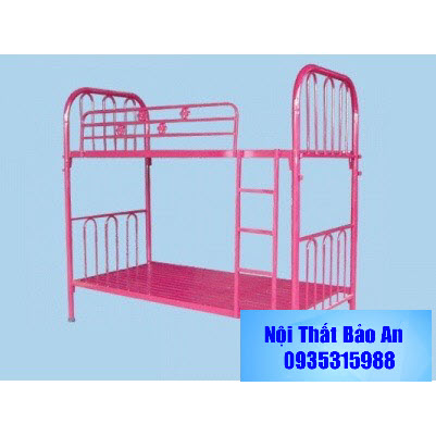 Giường sắt hai tầng siêu rẻ nhiều kích thước