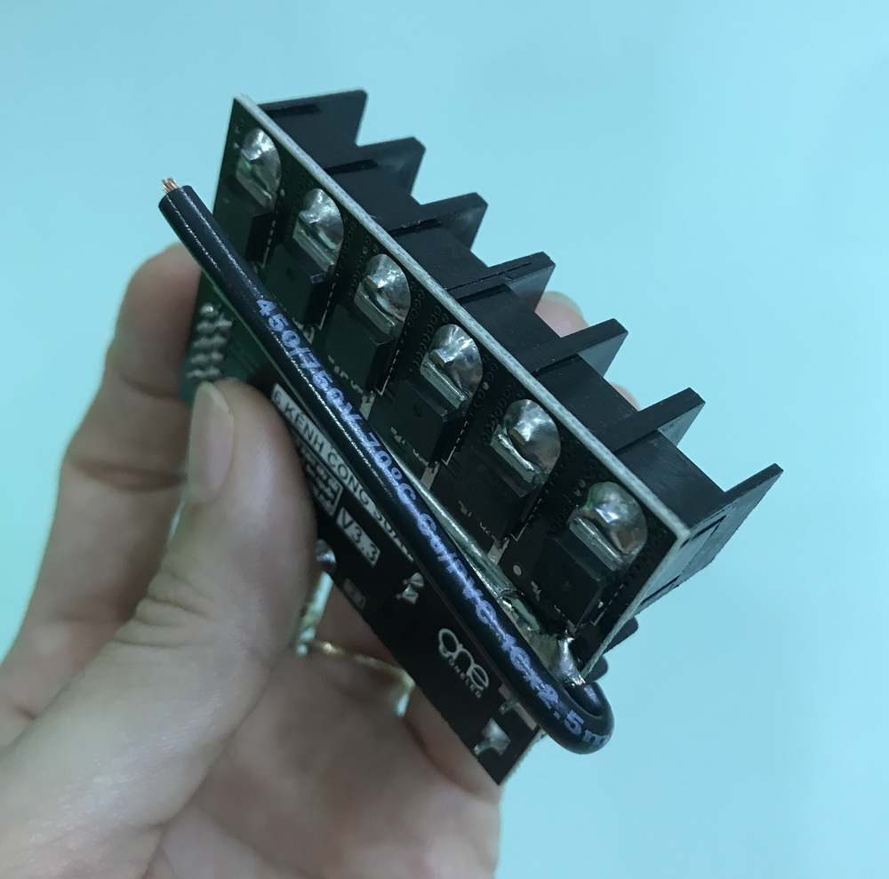 6C30A - Mạch led vẫy 6 kênh công suất cổng 30A