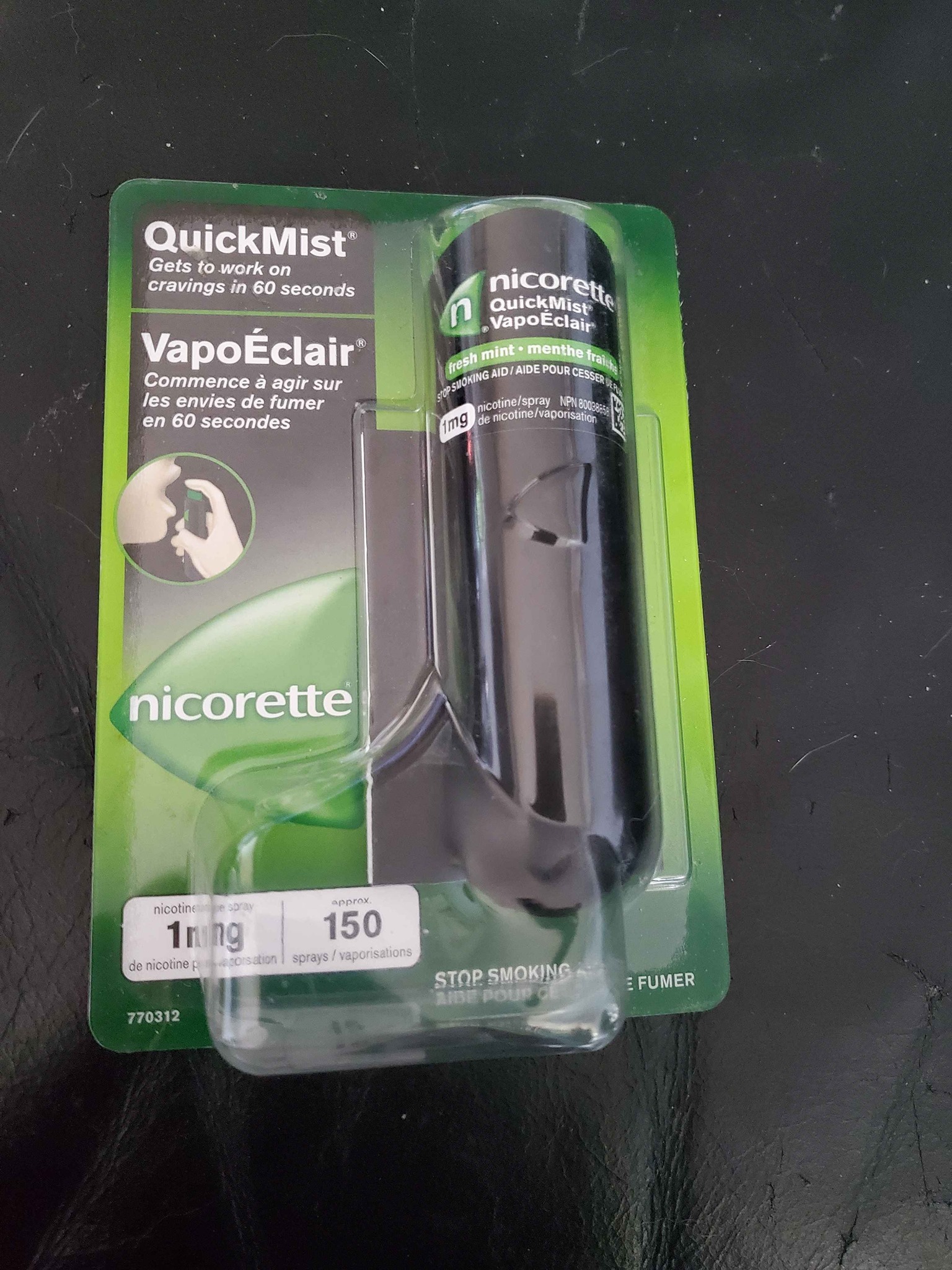 Nicorette Quick Mist Spray pack 1