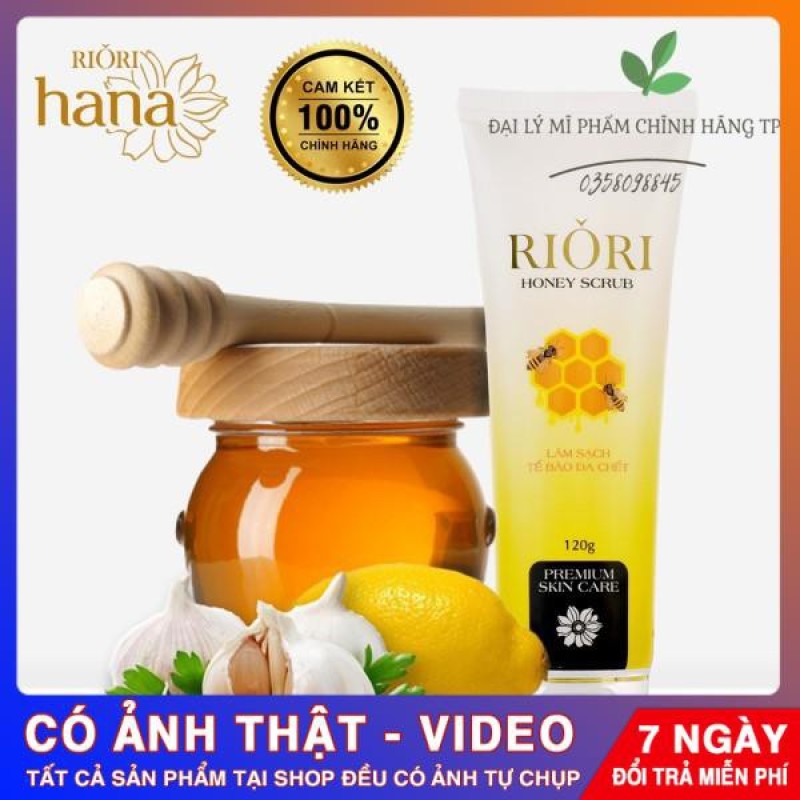 Tẩy Da Chết RIORI Honey Scrub Loại Bỏ Sắc Tố Đen Trên Da,Làm Sáng Da.Để Kem Dưỡng Da Hấp Thụ Tốt giá rẻ