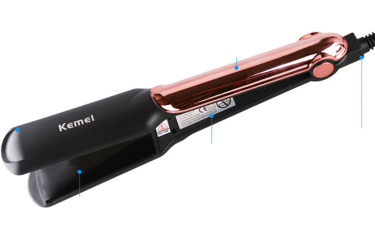 Máy duỗi tóc 2in1 Kemei km-2113