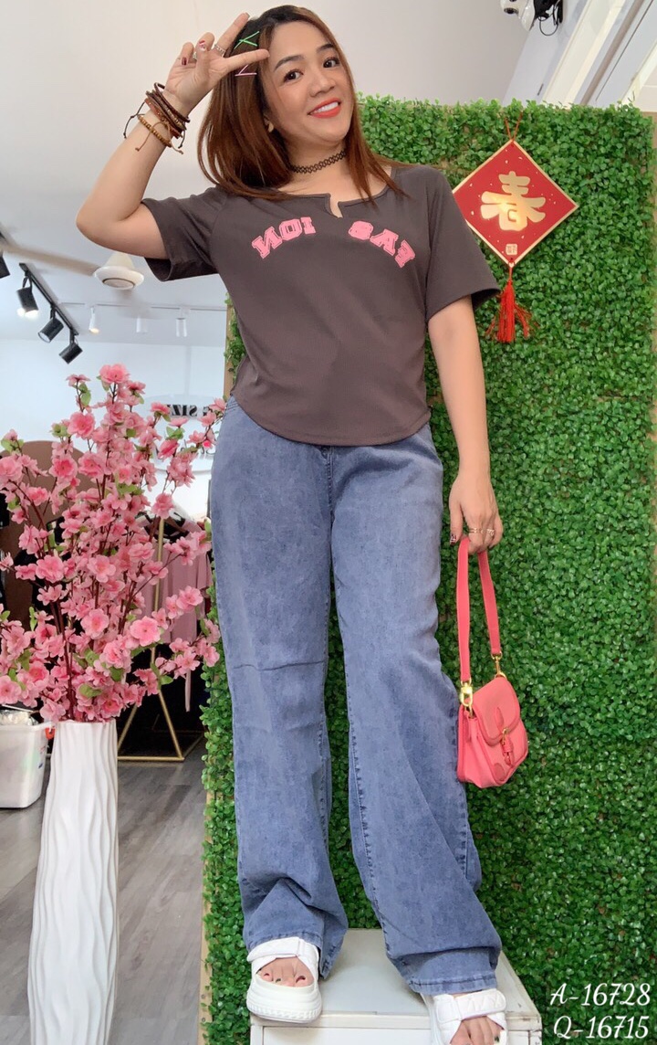 Áo kiểu croptop BIGSIZE Fashion 16728