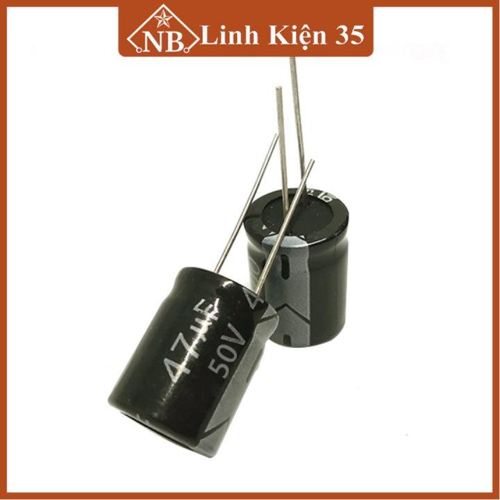 Combo 20 tụ hóa phân cực 50V đủ giá trị 0.1uF- 470uF
