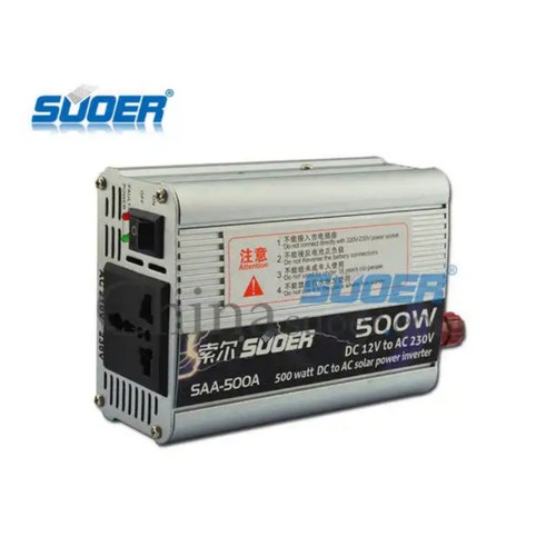 Bộ đổi điện 500w 12V Sang 220V - SAA-500A
