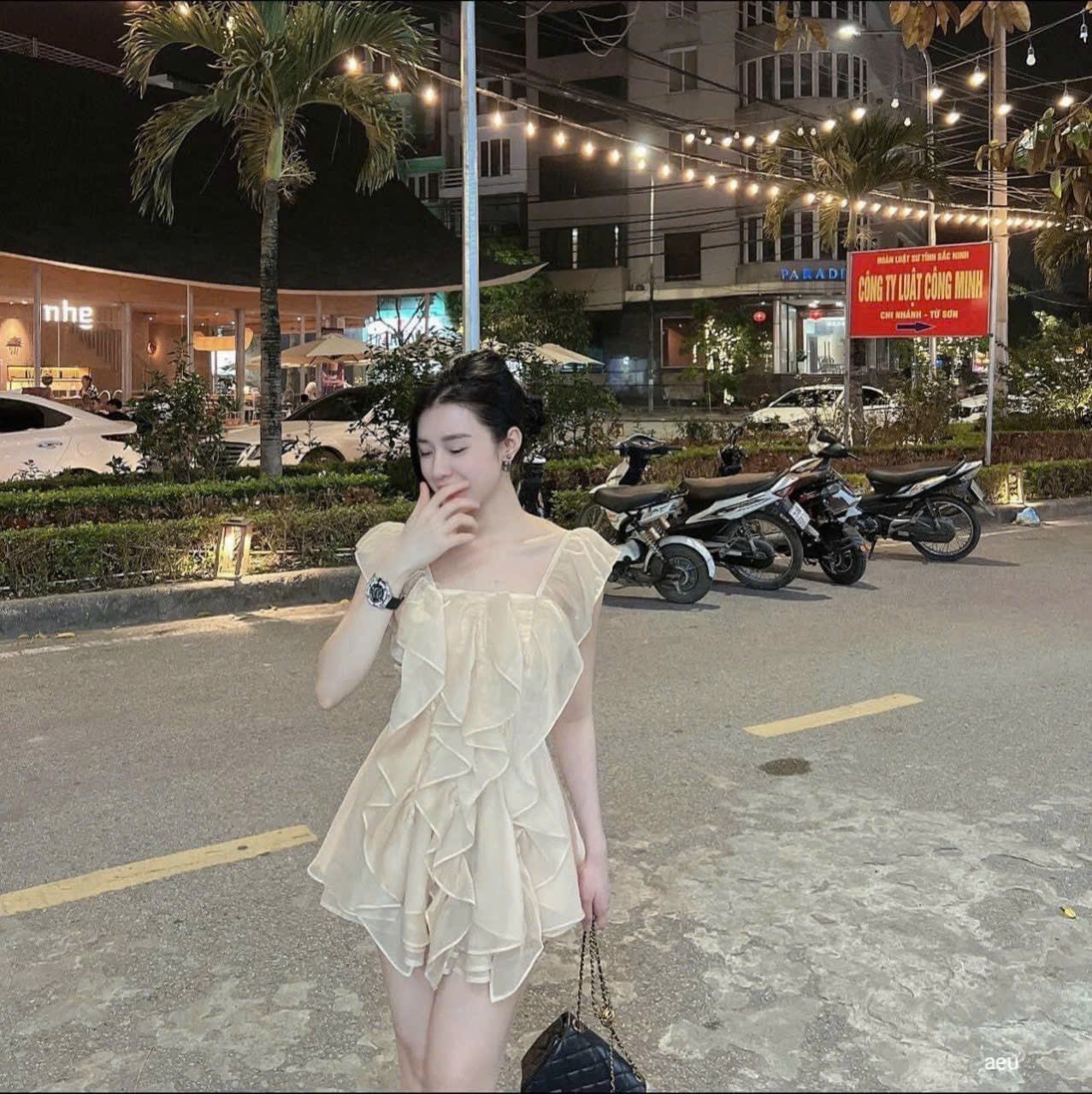 Set bộ đi chơi siêu HOT áo 2 dây sát nách phối bèo mix quần dài phối voan, Set bộ hottrend quần đùi mix áo sát nách phối bèo có voan xinh xắn, Set áo phối voan bèo sát nách mix quần đùi ngắn dễ thương TH