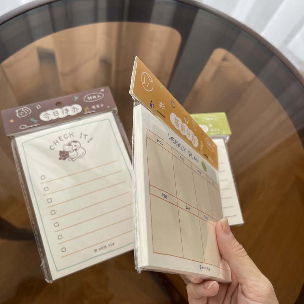 Giấy Note không dán icon (100 tờ)