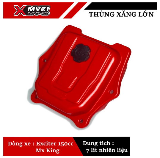 BÌNH XĂNG NHỰA ABS (7 LÍT) CHO EXCITER 150 (X-MVR1)