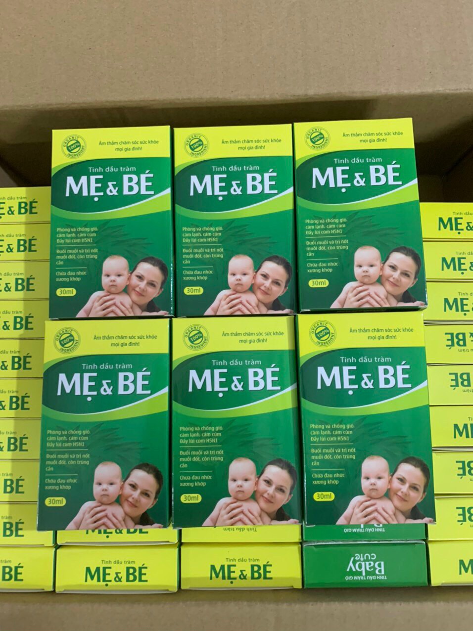Dầu tràm Mẹ và bé cho bé sơ sinh 30ml