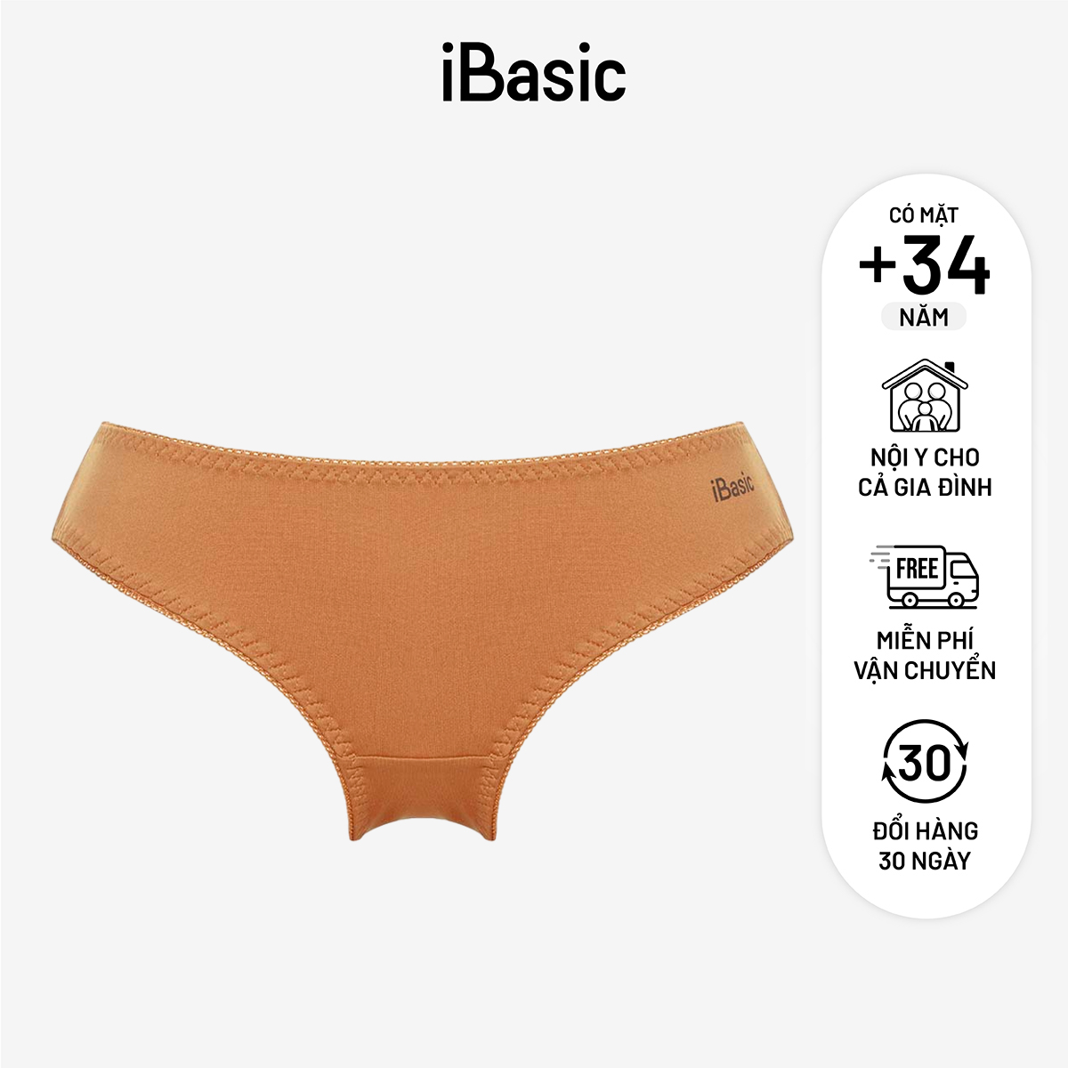 Quần lót nữ iBasic thun bikini PANW130