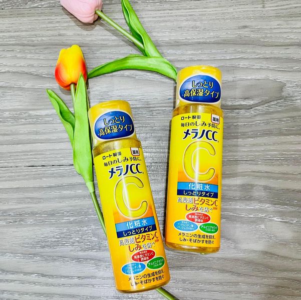 Bộ dưỡng da giảm thâm mụn cc melano vitamin c rohto nhật bản - 20ml