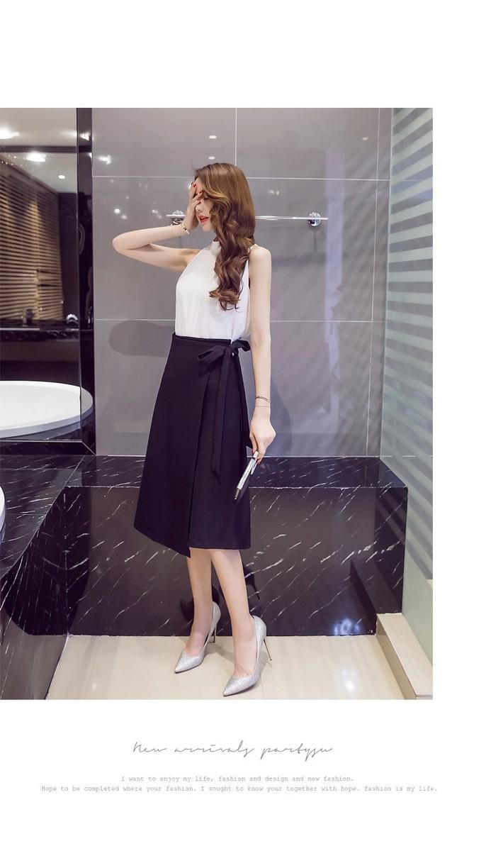 [HCM]Chân váy chữ A thắt nơ