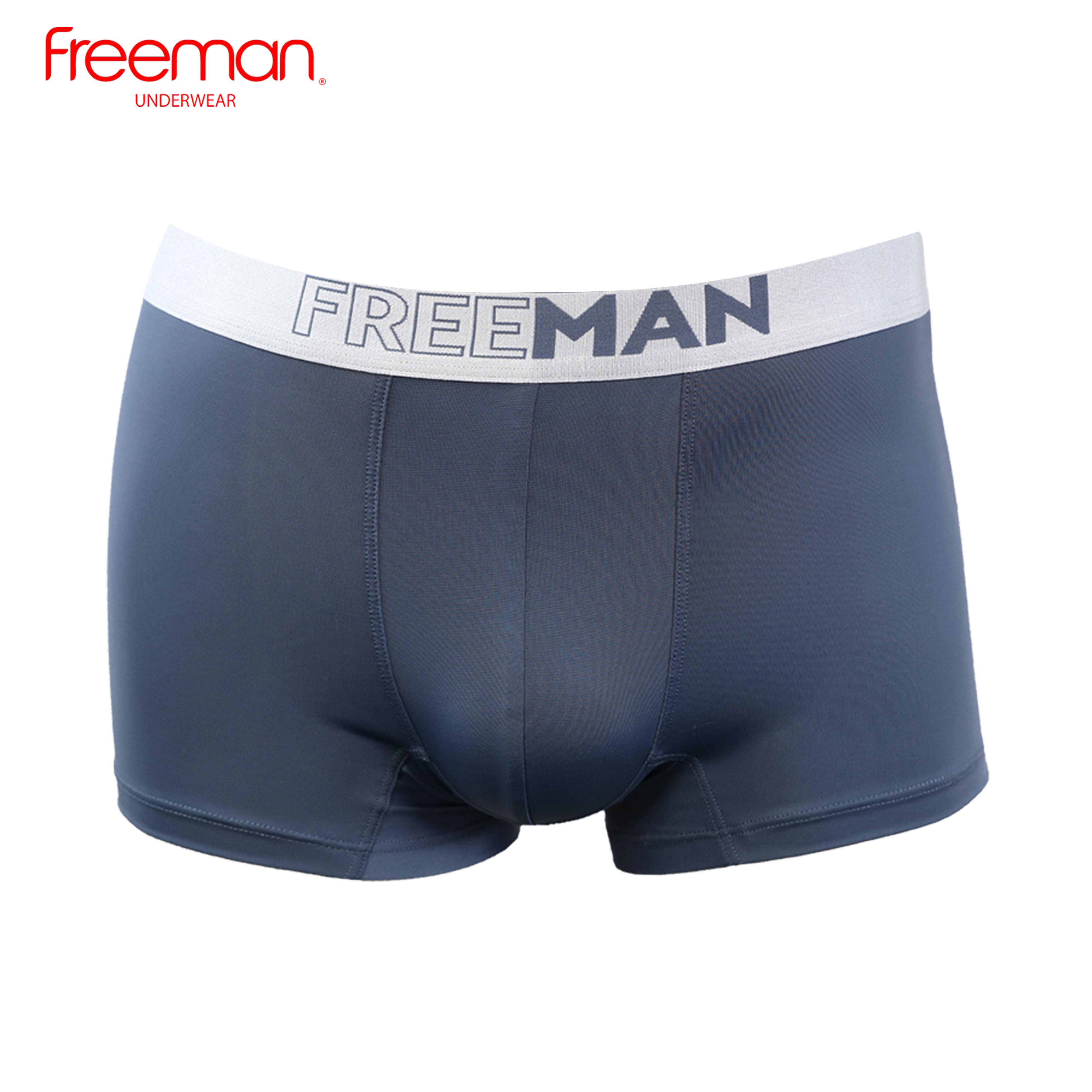 Combo 5 quần boxer nam Freeman 6523 - Chất liệu thun lạnh cao cấp