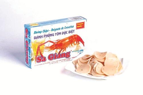 Bánh phồng tôm đặc sản Sa Giang 200g