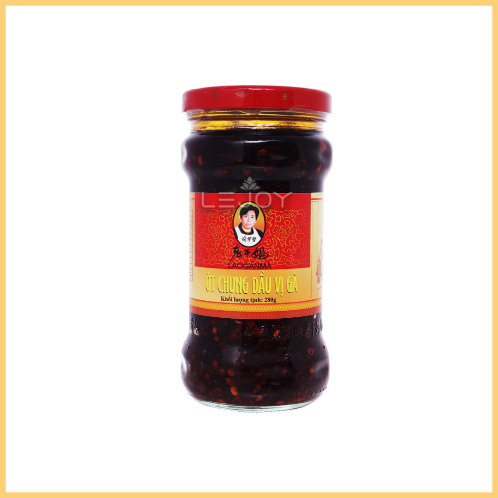 ỚT CHƯNG DẦU LAOGANMA VỊ GÀ - 280G