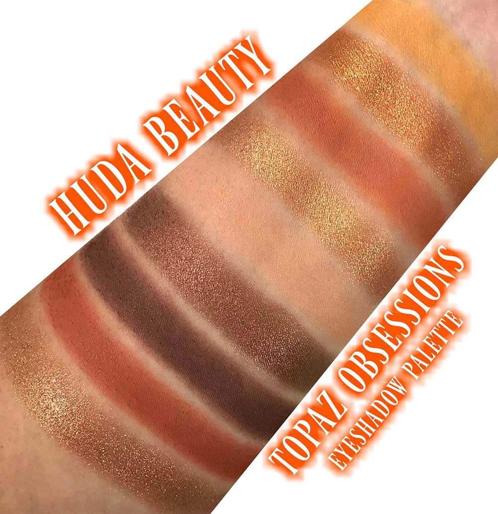 Bảng phấn mắt HUDA BEAUTY Topaz Obsessions EYESHADOW nội địa Mỹ