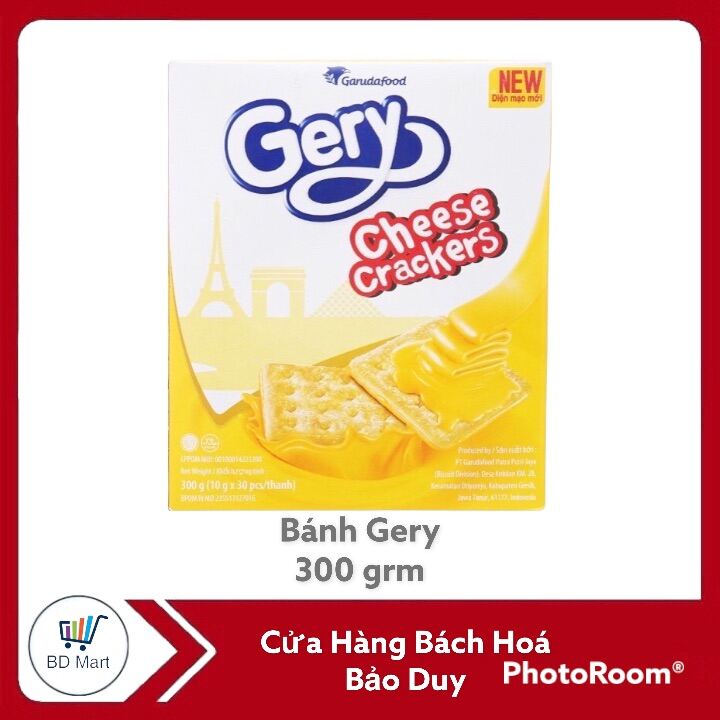 Bánh cracker phô mai gery hộp 300g -47270