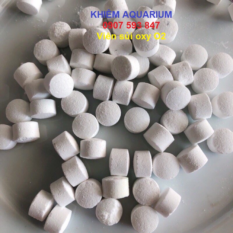 Oxy Viên Sủi Đậm Đặc - Cung Cấp Oxi cho Cá 🐟
