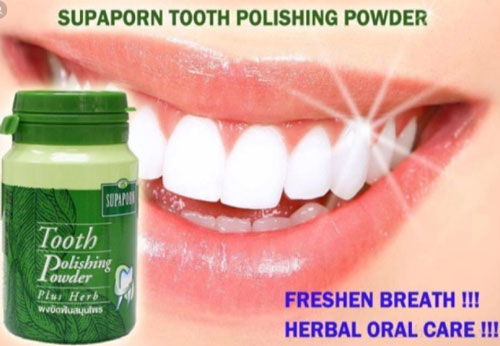 Bột Tẩy Trắng Răng Supaporn Tooth Thái Lan