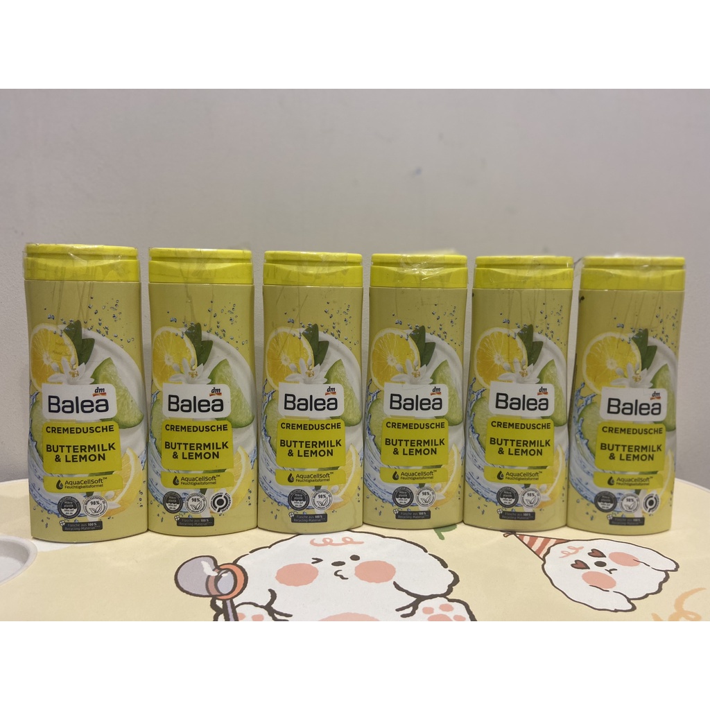 Sữa Tắm Balea Cremedusche Buttermilk & Lemon - Đức