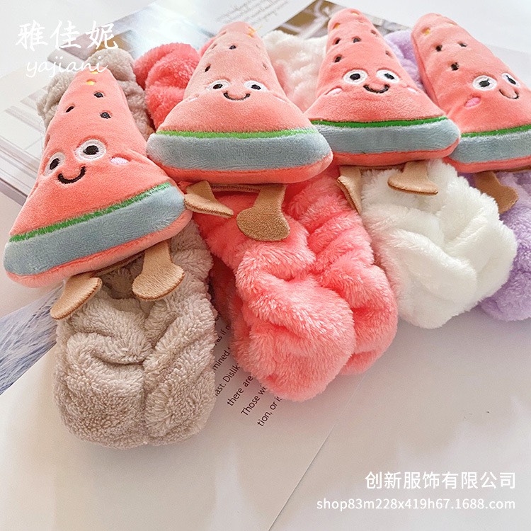 Băng Đô Cài Tóc Hình Dưa Hấu Siêu Đáng Yêu
